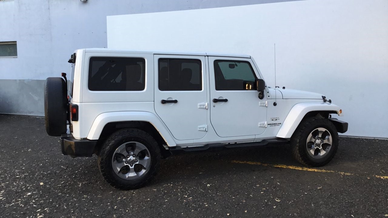 2017 Jeep WRANGLER UNLIMITED SAHARA, V6, 3.6L, 285 CP, 5 PUERTAS, AUT