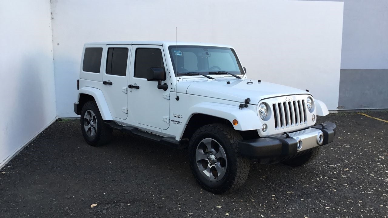 2017 Jeep WRANGLER UNLIMITED SAHARA, V6, 3.6L, 285 CP, 5 PUERTAS, AUT
