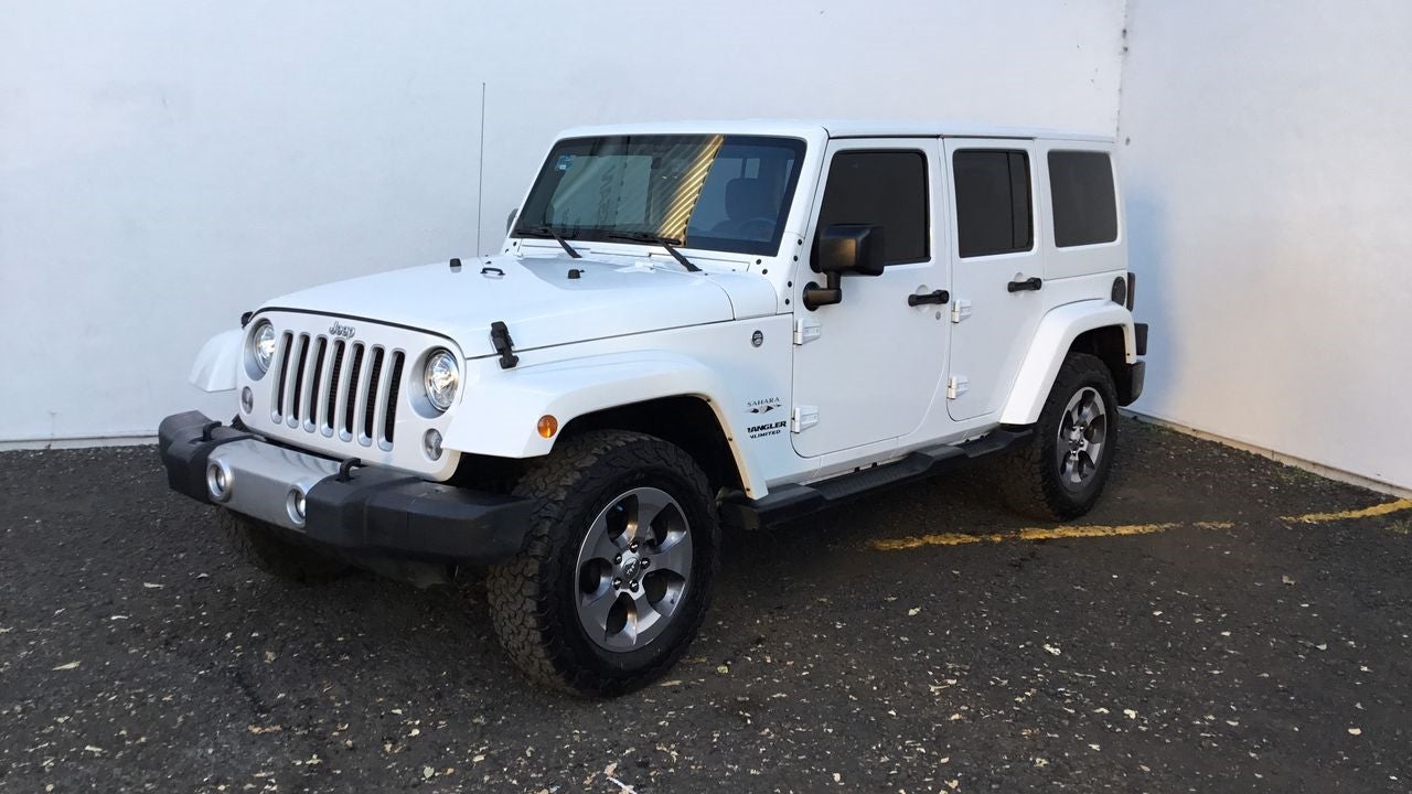 2017 Jeep WRANGLER UNLIMITED SAHARA, V6, 3.6L, 285 CP, 5 PUERTAS, AUT
