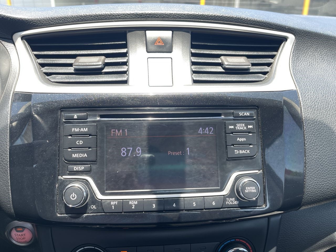 2017 Nissan SENTRA SENTRA ADVANCE CVT