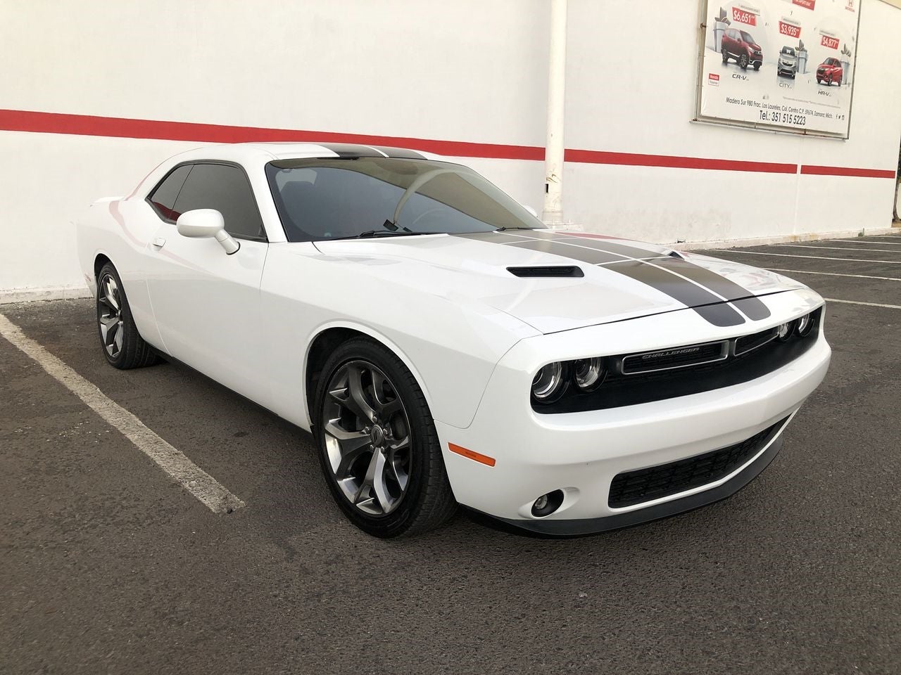 2017 Dodge CHALLENGER DUAL STRIPES, V6, 3.6L, 305 CP, 2 PUERTAS, AUT