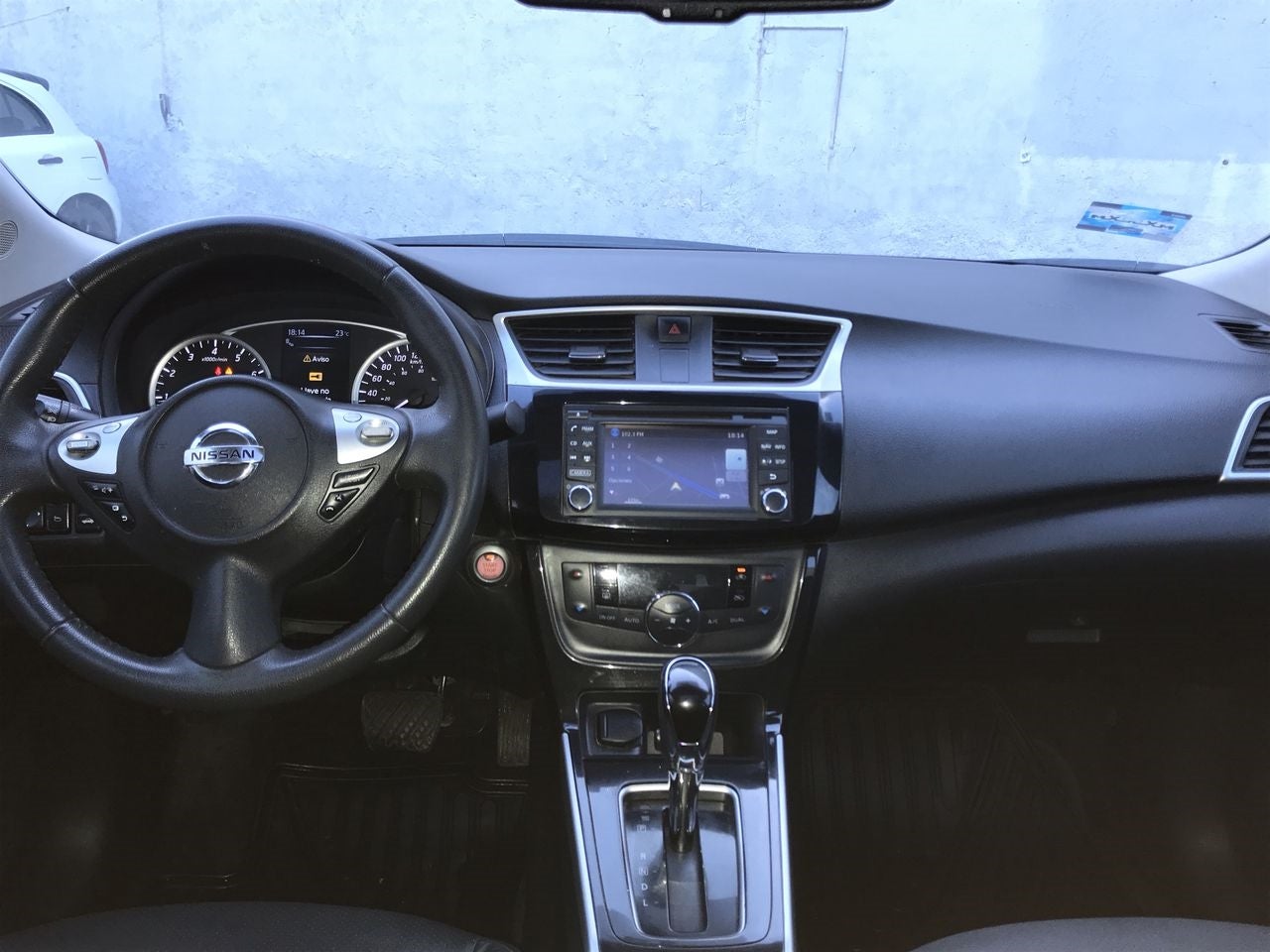 2018 Nissan SENTRA EXCLUSIVE L4 1.8L 129 CP 4 PUERTAS AUT PIEL BA AA QC