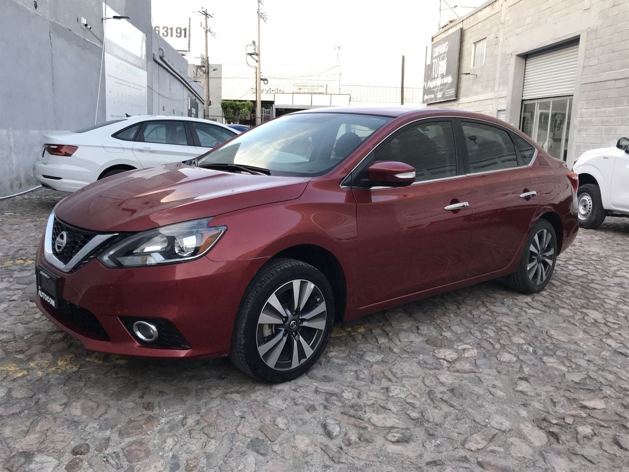 2018 Nissan SENTRA EXCLUSIVE L4 1.8L 129 CP 4 PUERTAS AUT PIEL BA AA QC