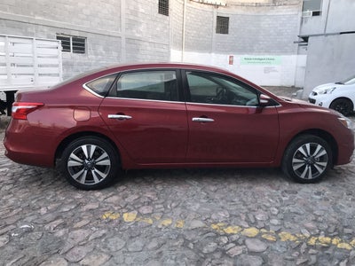 2018 Nissan SENTRA EXCLUSIVE L4 1.8L 129 CP 4 PUERTAS AUT PIEL BA AA QC